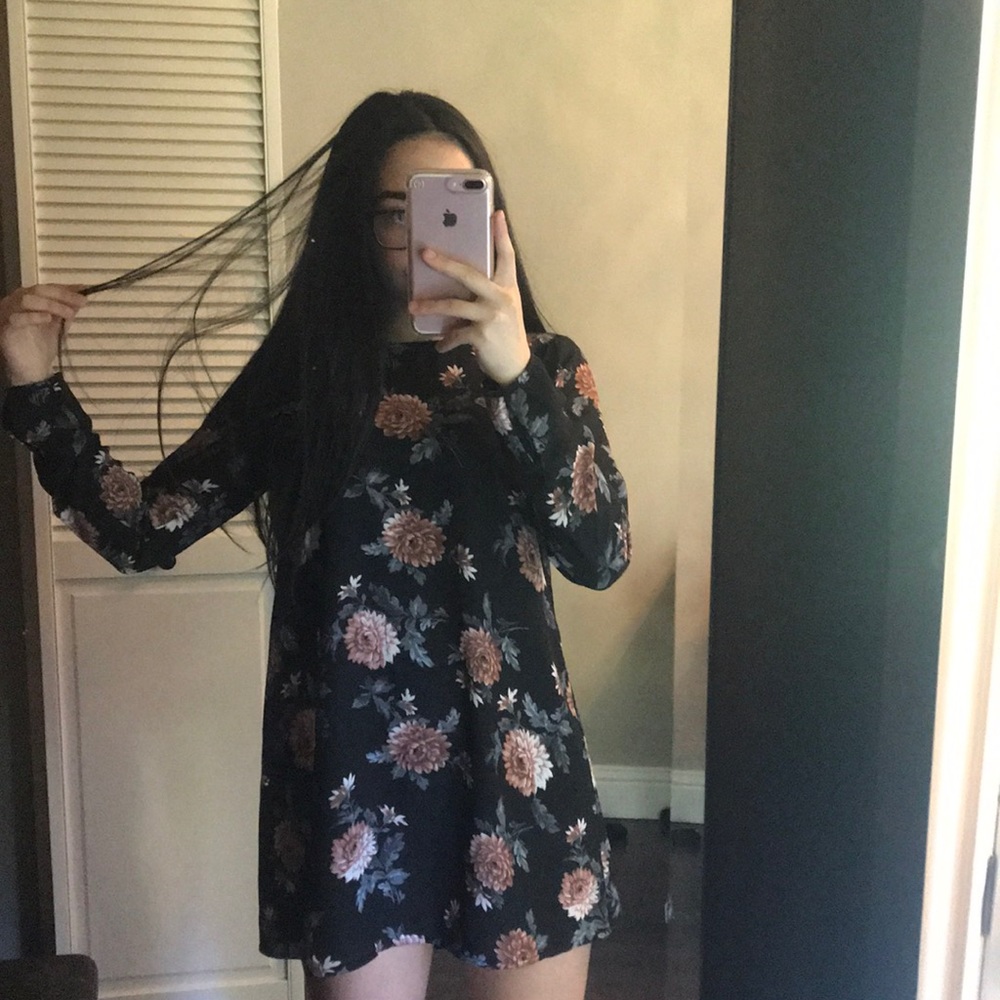 Floral spring dress